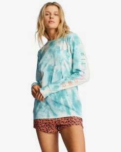 New ⭐ Billabong A/Div Long Sleeve T-Shirt BLUES TRAVELER ✔️ -Womens-clothing Shop abjzt00621 billabongw gjy0 frt1 1