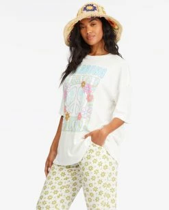 Deals 🔥 Billabong Peace And Love Boyfriend T-Shirt SALT CRYSTAL 🌟 -Womens-clothing Shop abjzt00686 billabongw scs sd1 1