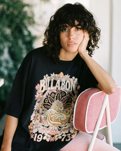 Outlet โ Billabong Super Natural Boyfriend T-Shirt OFF BLACK ๐ 8 Outlet โ Billabong Super Natural Boyfriend T-Shirt OFF BLACK ๐ - Image 6