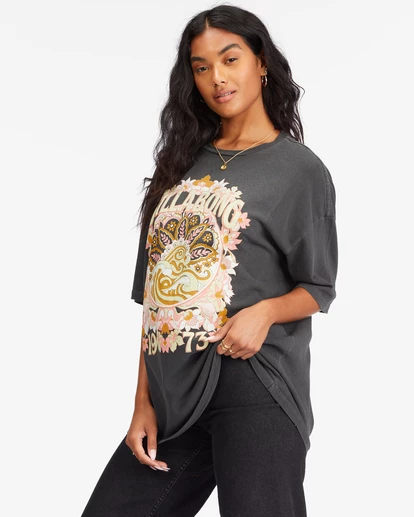 Outlet โ Billabong Super Natural Boyfriend T-Shirt OFF BLACK ๐ 10 Outlet โ Billabong Super Natural Boyfriend T-Shirt OFF BLACK ๐ - Image 8