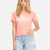 Buy 🔥 Billabong You're A Peach Vintage Cut T-Shirt LIFES A PEACH 🎁 -Womens-clothing Shop abjzt00694 billabongw mhg0 frt1