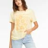 New 😍 Billabong Dream All Day Boyfriend T-Shirt BUTTERMILK 😍 -Womens-clothing Shop abjzt00701 billabongw yej0 frt1