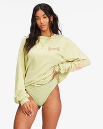 Deals 🎉 Billabong Heartbreaker Long Sleeve T-Shirt AGAVE ✨