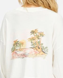 Hot Sale ❤️ Billabong This Must Be The Place Cropped Long Sleeve T-Shirt SALT CRYSTAL ✨ -Womens-clothing Shop abjzt00716 billabongw scs dtl2 1