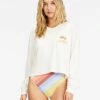 Hot Sale ❤️ Billabong This Must Be The Place Cropped Long Sleeve T-Shirt SALT CRYSTAL ✨ -Womens-clothing Shop abjzt00716 billabongw scs frt1