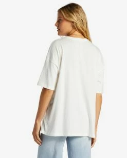 Deals 🎁 Billabong Light Of Dawn T-shirt SALT CRYSTAL 😍 -Womens-clothing Shop abjzt00923 billabongw scs bck1 1