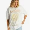 Deals 🎁 Billabong Light Of Dawn T-shirt SALT CRYSTAL 😍 -Womens-clothing Shop abjzt00923 billabongw scs frt1