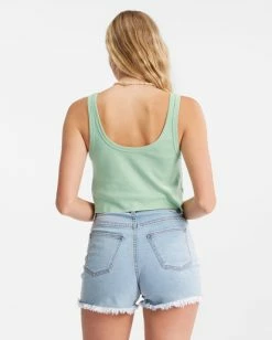 Cheapest 👏 Billabong Greetings From Paradise Tank Top MINT TO BE 🤩 -Womens-clothing Shop abjzt00932 billabongw gcr0 bck1 1