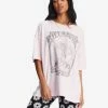 Best Sale 🌟 Billabong Shine Bright Oversized Graphic Boyfriend T-Shirt BLOSSOM 🥰 -Womens-clothing Shop abjzt00953 billabongw mdm0 frt1