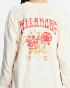 Top 10 🎁 Billabong Handle With Care Long Sleeve Graphic Boyfriend T-Shirt ANTIQUE WHITE 🤩 -Womens-clothing Shop abjzt00970 billabongw anw dtl2 1