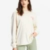Top 10 🎁 Billabong Handle With Care Long Sleeve Graphic Boyfriend T-Shirt ANTIQUE WHITE 🤩 -Womens-clothing Shop abjzt00970 billabongw anw frt1