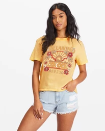 Wholesale 🔥 Billabong Sunrise Scenic Vintage Cut T-Shirt BUTTERMILK 🔔