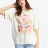 Best reviews of ✨ Billabong Golden Coast Oversized Graphic Boyfriend T-Shirt ANTIQUE WHITE 🎁 -Womens-clothing Shop abjzt01008 billabongw anw frt1