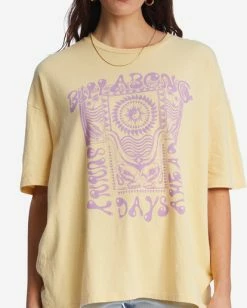 Best deal ✨ Billabong Future Is Bright Oversized T-Shirt PEACH PUNCH 🧨 -Womens-clothing Shop abjzt01032 billabongw nfs0 dtl1 1