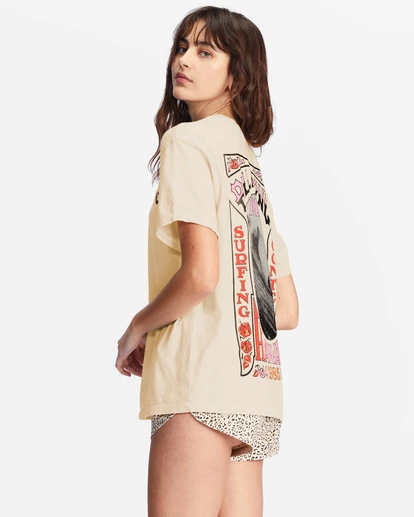 Deals 👍 Billabong Pro Graphic Boyfriend T-Shirt ANTIQUE WHITE 😉 10 Deals 👍 Billabong Pro Graphic Boyfriend T-Shirt ANTIQUE WHITE 😉 - Image 8