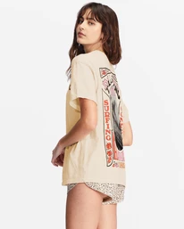 Deals 👍 Billabong Pro Graphic Boyfriend T-Shirt ANTIQUE WHITE 😉 5 Deals 👍 Billabong Pro Graphic Boyfriend T-Shirt ANTIQUE WHITE 😉 - Image 3