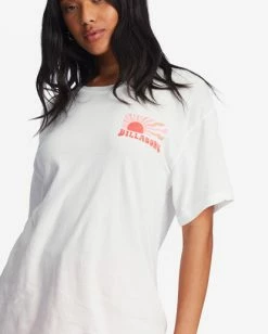 Wholesale ✨ Billabong Happy To Be Here Graphic Boyfriend T-Shirt SALT CRYSTAL ⭐ -Womens-clothing Shop abjzt01076 billabongw scs dtl1 1