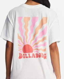 Wholesale ✨ Billabong Happy To Be Here Graphic Boyfriend T-Shirt SALT CRYSTAL ⭐ -Womens-clothing Shop abjzt01076 billabongw scs dtl2 1