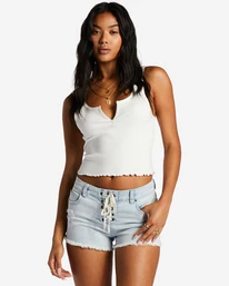 Cheap 💯 Billabong Lite Hearted Denim Shorts OFF BLACK 🛒