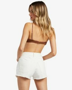 Budget 🛒 Billabong Drift Away Frayed Shorts AVOCADO 😉 -Womens-clothing Shop j250ubdr billabongw scs bck1 1