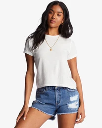 Best reviews of ✨ Billabong Drift Away Frayed Denim Shorts WASHED DENIM 😉