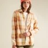 Cheapest ❤️ Billabong A/Div Forge Flannel Top TOFFEE 💯 -Womens-clothing Shop j6743bfo billabongw tof frt1