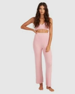 Top 10 🔔 Billabong Sandstorm Knit Pants PALE PINK 🔔 -Womens-clothing Shop ubjnp00112 billabongw ppi frt2 1