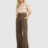 Best reviews of 🥰 Billabong Sand Wash Straight-Leg Pants TOBACCO 🔔 -Womens-clothing Shop ubjnp00119 billabongw tob frt1