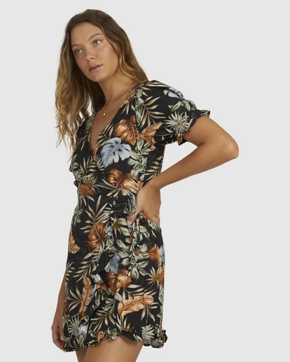 Flash Sale β€οΈ Billabong My Babylon Wrap π Dress BLACK β 15 Flash Sale β€οΈ Billabong My Babylon Wrap π Dress BLACK β - Image 13