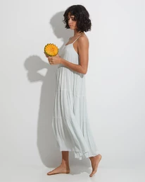 New ✨ Billabong On The Beach Maxi 👗 Dress TEAL ✨