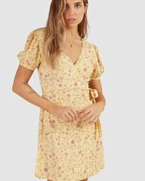 Hot Sale ๐ฅ Billabong Sunlit Wrap ๐ Dress YELLOW ๐ฏ 8 Hot Sale ๐ฅ Billabong Sunlit Wrap ๐ Dress YELLOW ๐ฏ - Image 6