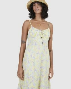 New 🎁 Billabong Tempest Midi A-Line 👗 Dress LEMON LIME 🔥 -Womens-clothing Shop ubjwd00179 billabongw lml dtl1 1