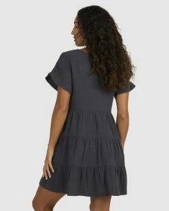 New 🤩 Billabong Pixie Babydoll 👗 Dress BAYOU 🎉 -Womens-clothing Shop ubjwd00277 billabongw ofb bck1 1