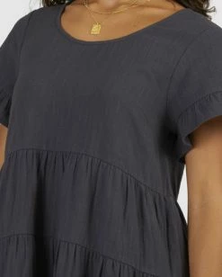 New 🤩 Billabong Pixie Babydoll 👗 Dress BAYOU 🎉 -Womens-clothing Shop ubjwd00277 billabongw ofb dtl1 1